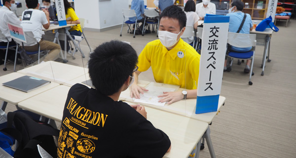 在学生との交流