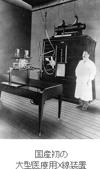 国産初の大型医療用X線装置